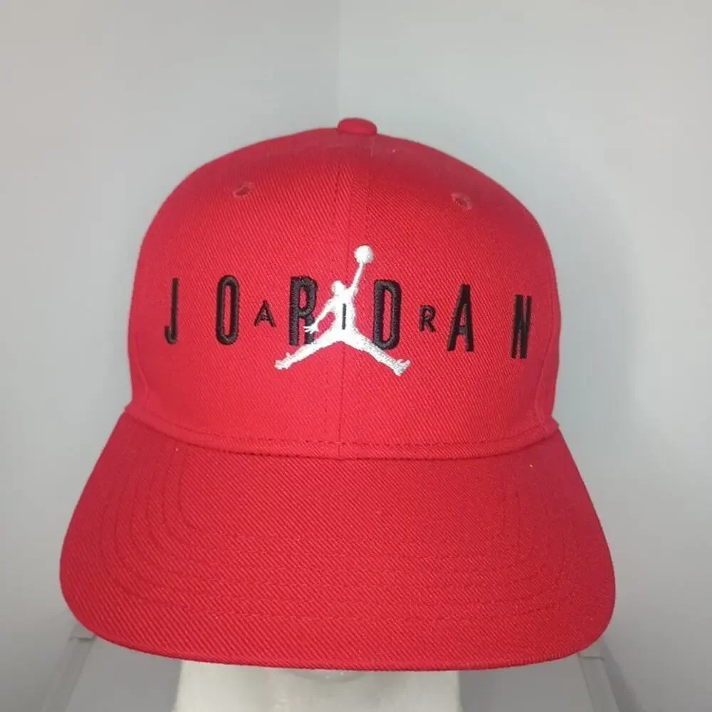 Jordan Jumpman Snapback Hat Youth Boys Kids Red Basketball Cap One Size Youth
